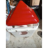 EFUTURETIME Kippendrinkbak, 7 liter, automatisch met voeten en 8 kg container, voederautomaat voor kippen, gevogelte, voederdispenser, ophangbare kippendrinkbak met stalen kettingen (2 stuks)