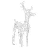 VidaXL Kerstverlichting Rendieren & Slee (160 LED) - 60% Korting