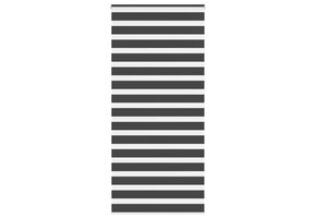 vidaXL Zebra Rolgordijn Zwart - 95x200cm - 64% Korting