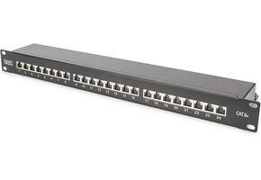 Ethernet Patchpaneel Cat 6A Afgeschermd 24-Poorts - 34% Korting!