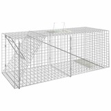 vidaXL Dierenval 64,5x25x26,5 cm gegalvaniseerd ijzer