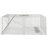 vidaXL Dierenval 64,5x25x26,5 cm gegalvaniseerd ijzer