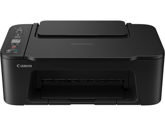 Multifunctionele inkjetprinter draadloos zwart A4 3-in-1 voor thuiskantoor