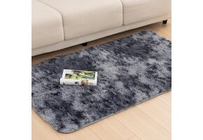 Hoogpolig Vloerkleed Grijs 80x150 cm | 44% Korting