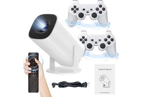 Gaming Projector 4K/1080P | Draagbaar & 35.000 Games | 41% Korting