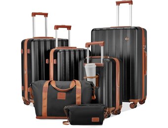 Joyway Kofferset 6-delig Zwart