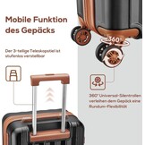 Joyway Kofferset 6-delig Zwart