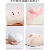 JanYoo Hondenhok & Konijnenmand L, Zacht en Wasbaar Knuffelnest voor Cavia's, Hamsters, Fretten en Meer