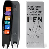 Scan vertaler pen met 3,7 inch touchscreen, 142 talen, real-time lees- & vertaalfunctie, voor dyslexie, offline