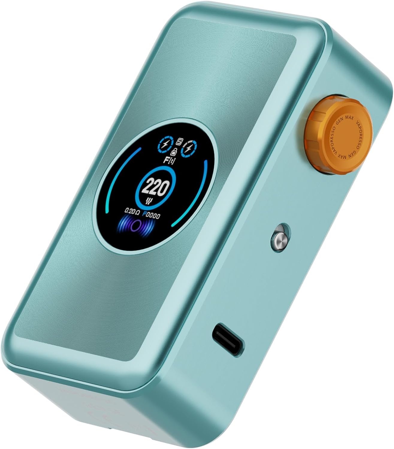 Vaporesso GEN MAX Mod - 220W Box Mod met 510 Atomizer en iTank T Tank, DTL Vapen, Kleur: Bleu Glace