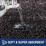 FCSDETAIL Deurmat voor entree van 80 x 178 cm, antislip en wasbare deurmat die stof vangt voor hond, entree, deur, hal, keuken