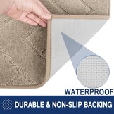 Deurmat Binnen 50 x 80 cm, Antislip en Wasbare Vloermat voor Huisdieren, Ingang en Hal