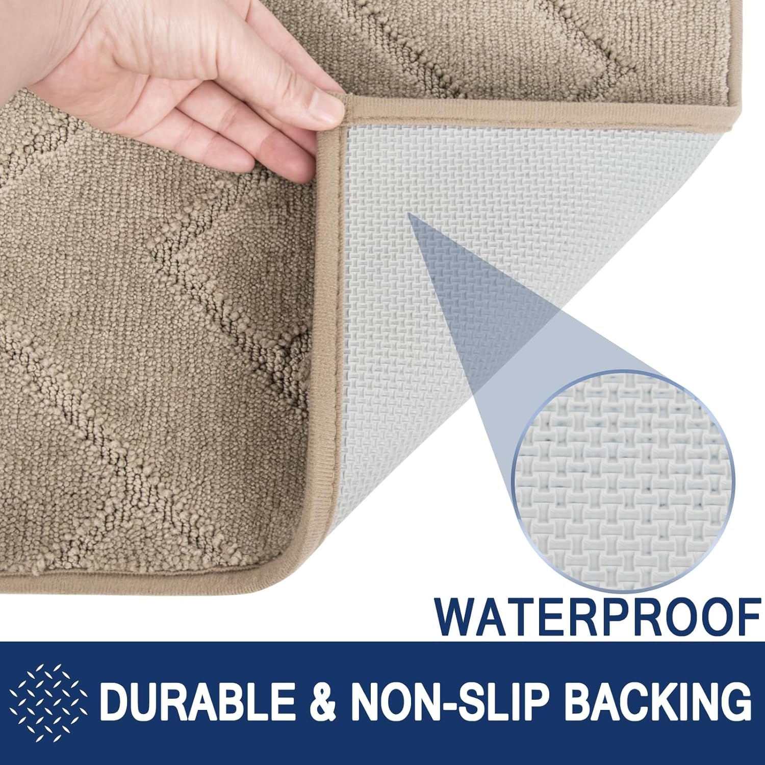 Schoonloopmat 50x80cm Bruin - 57% Korting