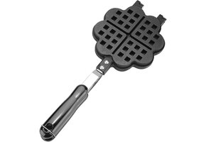 Wafelijzer Hartvormig Gas - 75% Korting!