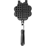 Wafelijzer, Hartvorm Huishoudelijke Keuken Gas Non-stick Wafelijzer Pan, Schimmel Schimmel Druk Wafel Bakvorm Plaat Dessert Bakken Keuken Tool, Wafel Bakvorm Wafel Bakken Tool Wafelijzer Wafel Ba