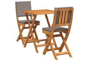 vidaXL Bistroset Acaciahout - 41% Korting!