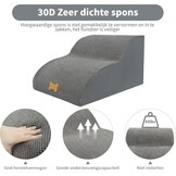 Honden trapjes 2 treden 55x40x30cm voor kleine honden - Bed & bank