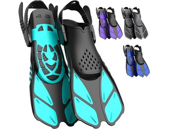 Verstelbare Zwemflossen Uniseks voor Volwassenen en Kinderen - Ideaal voor Reizen