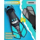 Verstelbare Zwemflossen Uniseks voor Volwassenen en Kinderen - Ideaal voor Reizen