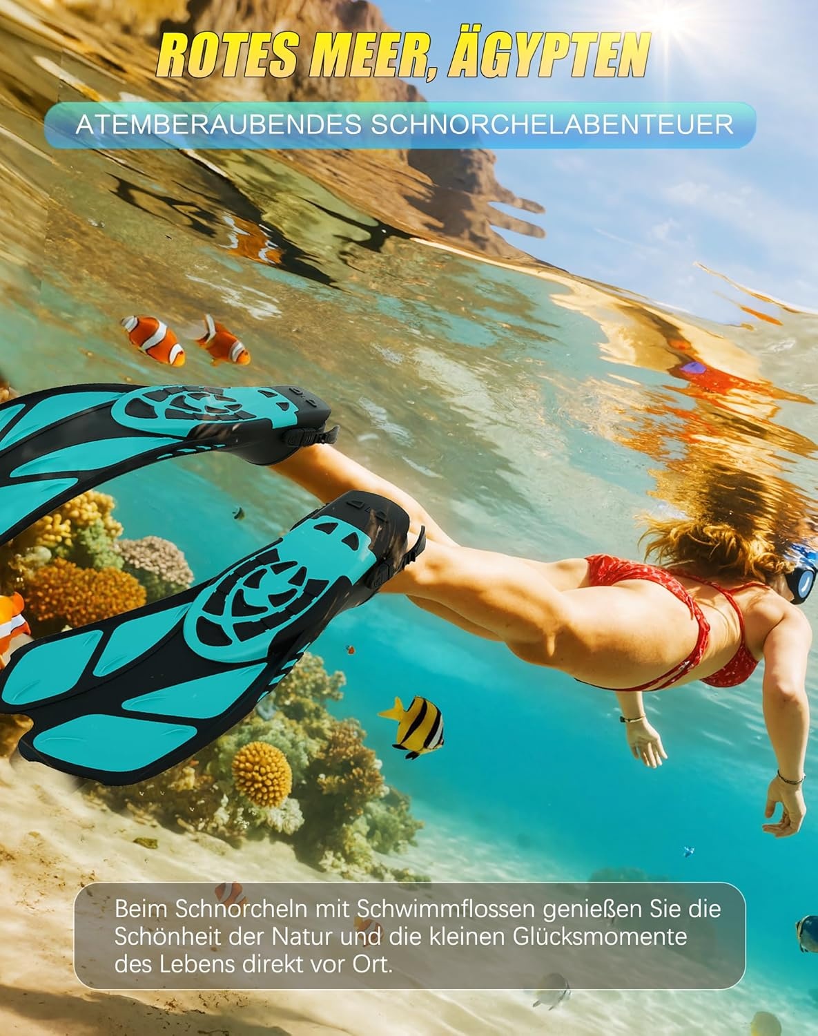 Verstelbare Zwemflossen Uniseks voor Volwassenen en Kinderen - Ideaal voor Reizen