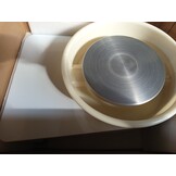 Mophorn Pottenbakkersschijf, elektrisch, 25 cm, vormmachine, 280 W, keramische machine, keramische wielmachine, doe-het-zelf voor keramische werkzaamheden, kunsthandwerk, wit