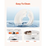 Mophorn Pottenbakkersschijf, elektrisch, 25 cm, vormmachine, 280 W, keramische machine, keramische wielmachine, doe-het-zelf voor keramische werkzaamheden, kunsthandwerk, wit