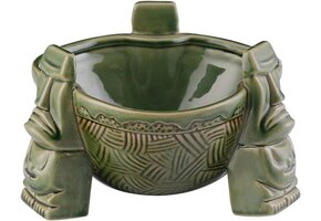 Tiki Mok Keramiek Groen 1000ml (29% Korting!)