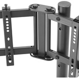 Oplite Drievoudige monitorstandaard tot 3 x 32 inch voor beeldscherm, VESA-bevestiging