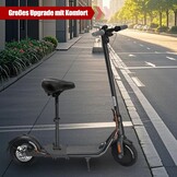Zadel voor elektrische scooter, in hoogte verstelbaar, 46-70 cm, compatibel met Ninebot G30 elektrische scooter