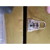 vidaXL Bankje met opbergvak 80 cm fluweel mosterdgeel