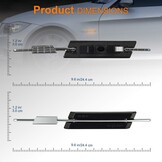 LED Zijmarkeringslichten Dynamisch Amber BMW E90-E88 - 69% Korting!