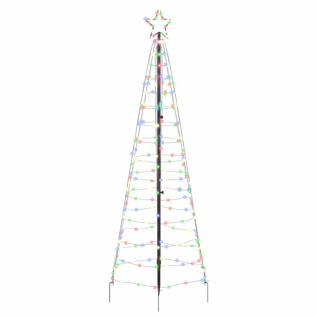 vidaXL LED Kerstboom 250cm Multikleur - 42% Korting