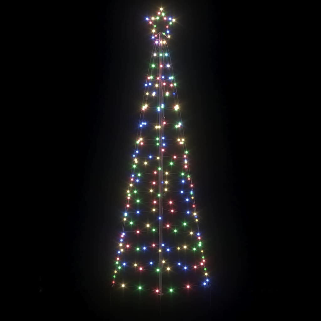 vidaXL LED Kerstboom 250cm Multikleur - 42% Korting