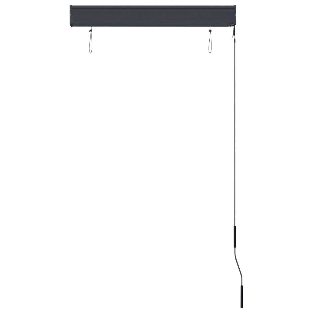 vidaXL Buitenrolgordijn 80x250cm Blauw/Wit - 45% Korting!