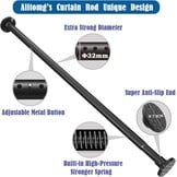 Telescopische Gordijnroede Zonder Boren - 29% Korting - Wit, 350-405 cm