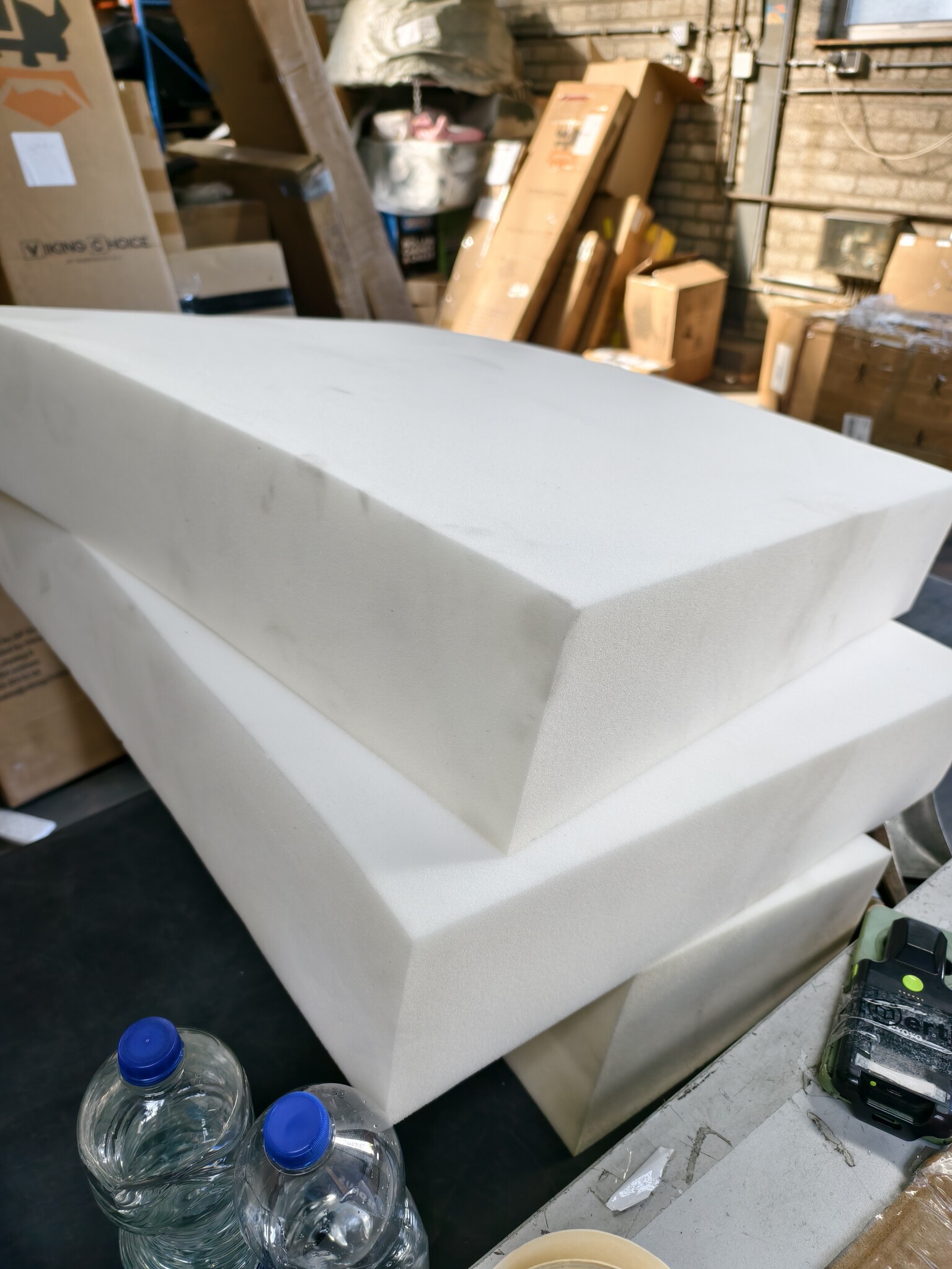 Opvouwbaar Matras Grijs Velvet 200x70x15cm - 59% Korting!