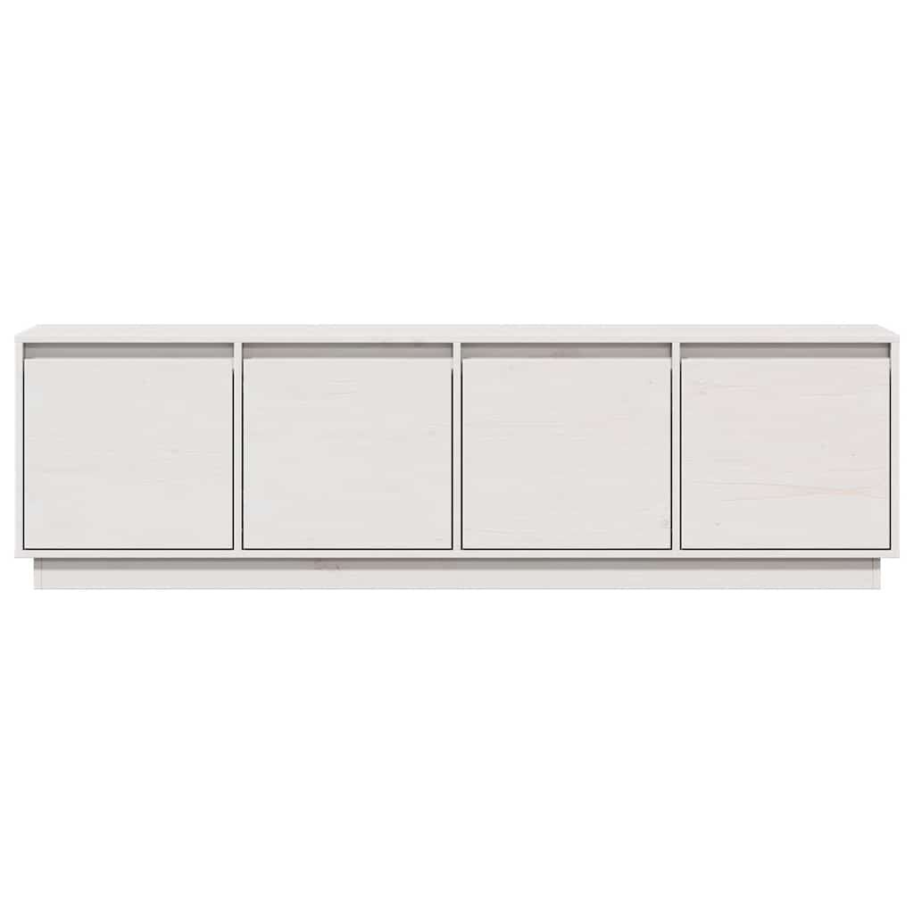 VidaXL TV-meubel Grenenhout Wit (156x37x45cm) - 59% Korting