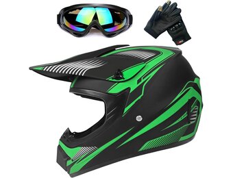 Kinder Motorhelm Cartoon Ontwerp - DOT/ECE Keurmerk - 29% Korting