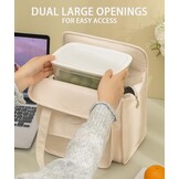 Lekvrije Lunchtas Koeltas Dames | 12L Beige Kunstleer | Nu 68% Korting!
