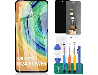 LCD Scherm Reparatiekit Moto G04 G24 G24 Power Zwart - 51% Korting!