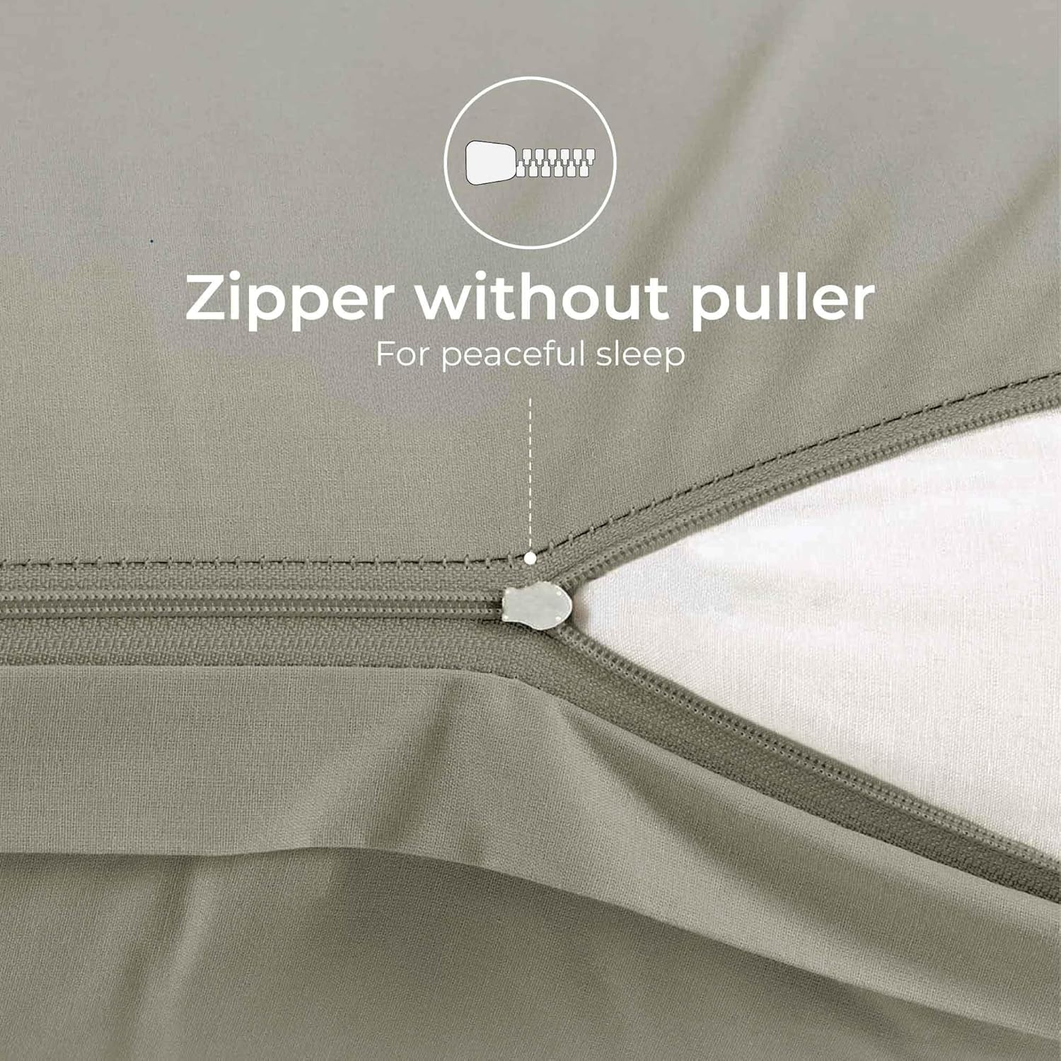 Kussensloop 40x60cm Lichtgrijs (2x) - 32% Korting!