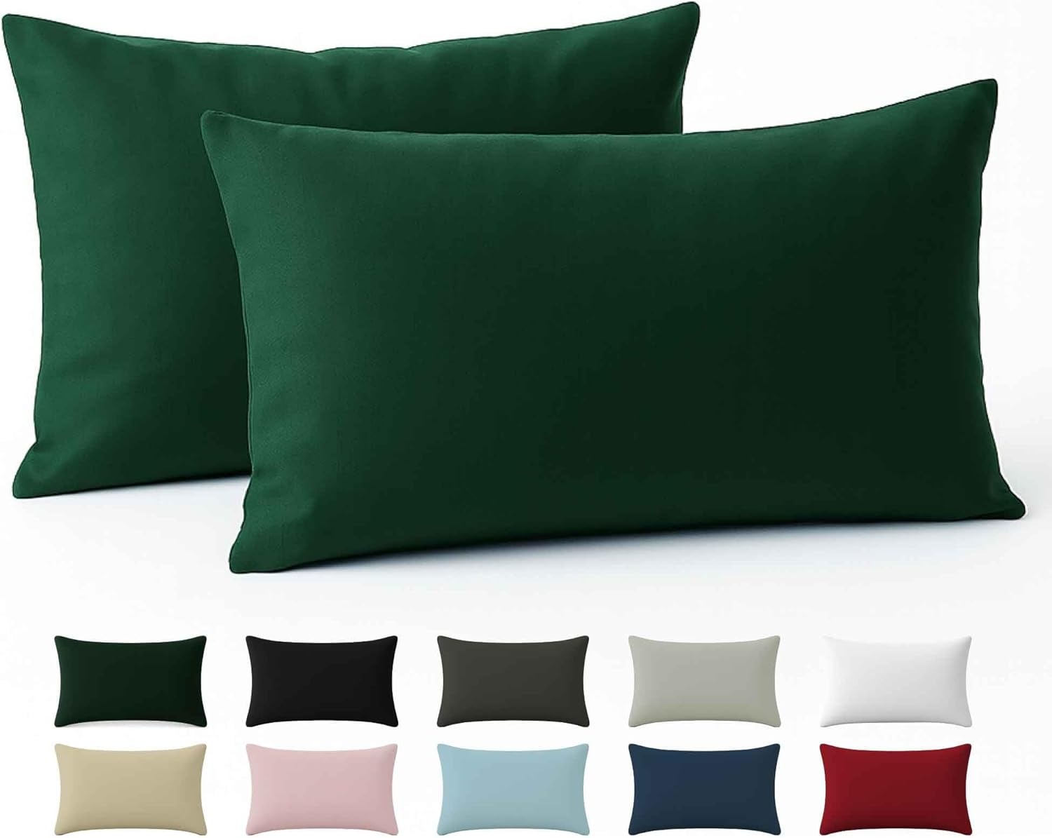 Kussensloop 40x60cm Lichtgrijs (2x) - 32% Korting!