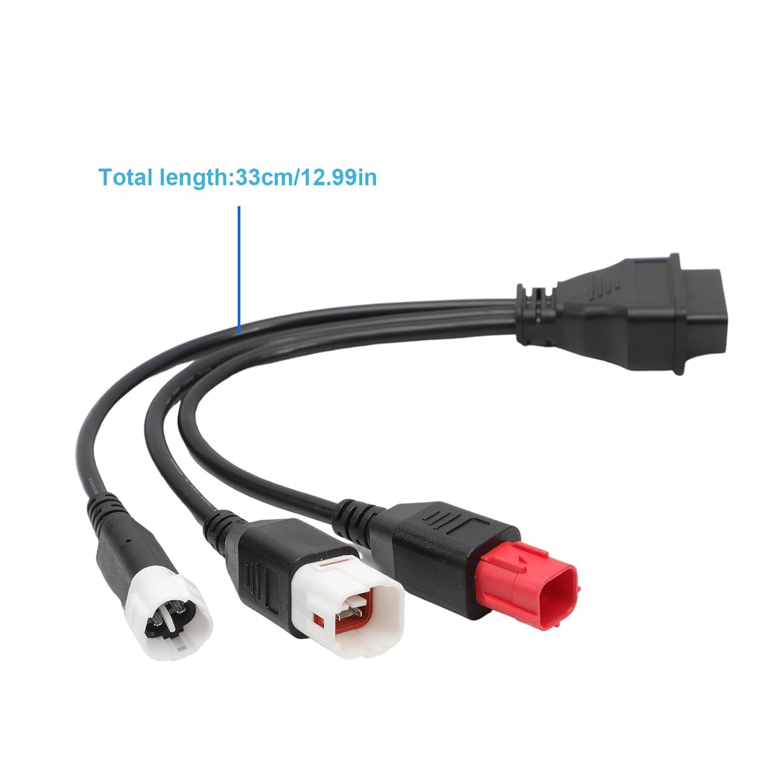 Motorfiets OBD2 Kabel 6-polig - Yamaha, Honda, Suzuki - 34% Korting!