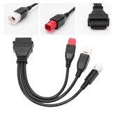 Motorfiets OBD2 Kabel 6-polig - Yamaha, Honda, Suzuki - 34% Korting!