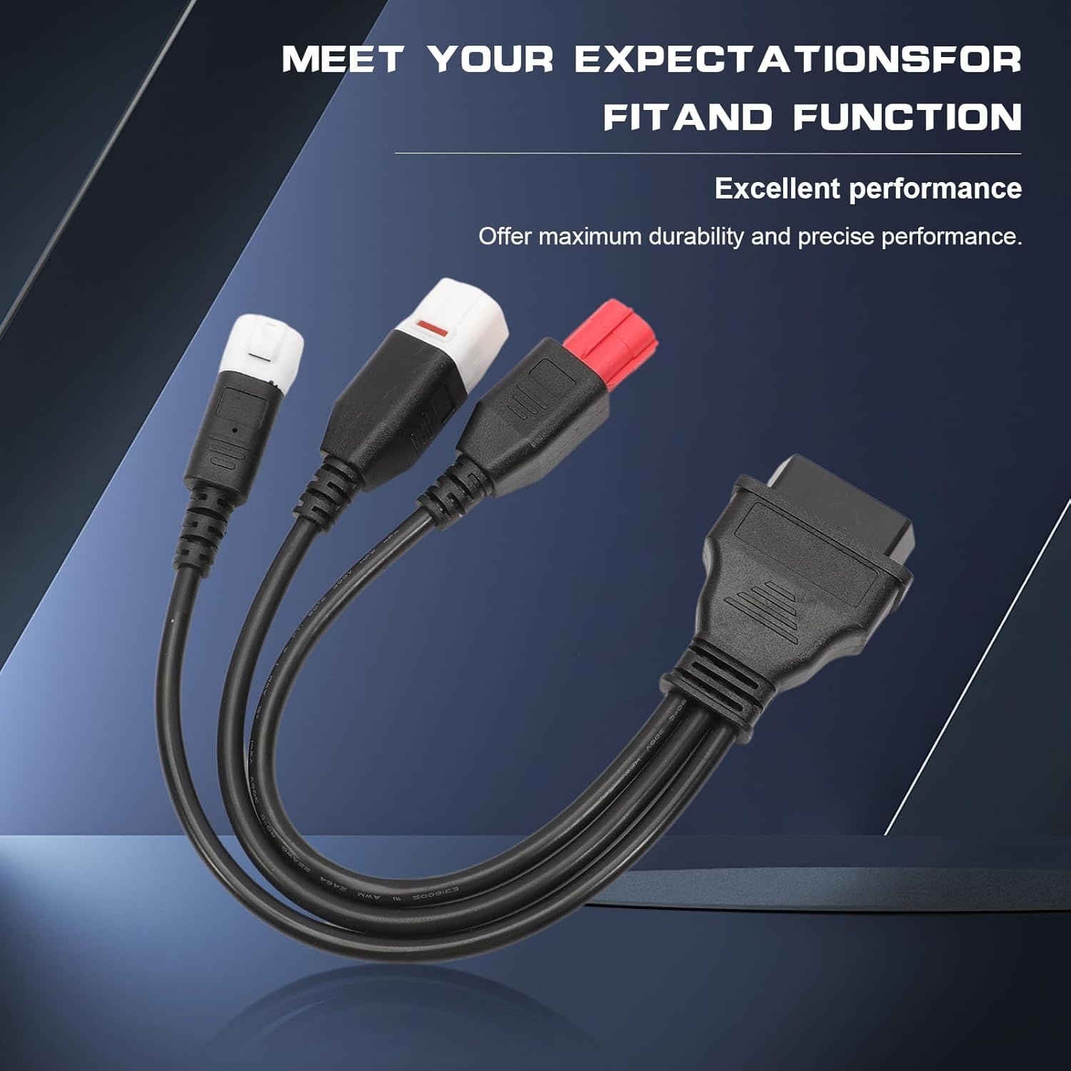 Motorfiets OBD2 Kabel 6-polig - Yamaha, Honda, Suzuki - 34% Korting!