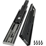 Ladegeleiders Push-to-Open, 45kg, 35cm, Zwart (58% Korting)