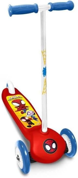 Stamp Spidey 3-wiel Steppscooter Rood/Geel/Blauw - 29% Korting!