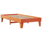 VidaXL Bedframe Grenenhout 75x190 cm - Nu 48% Korting!
