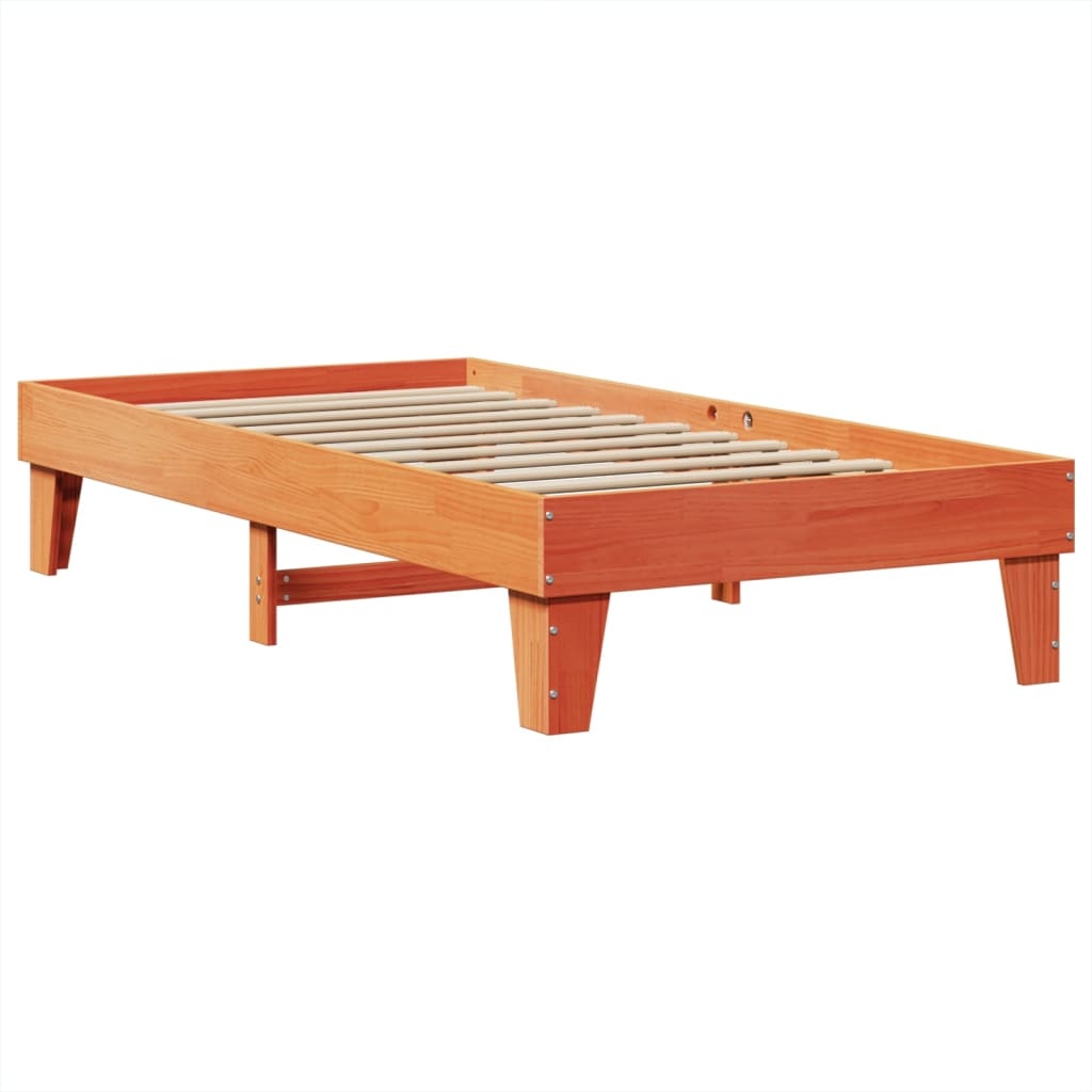 VidaXL Bedframe Grenenhout 75x190 cm - Nu 48% Korting!