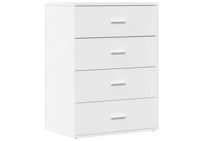 vidaXL Dressoir Wit Bewerkt Hout - 63% Korting!